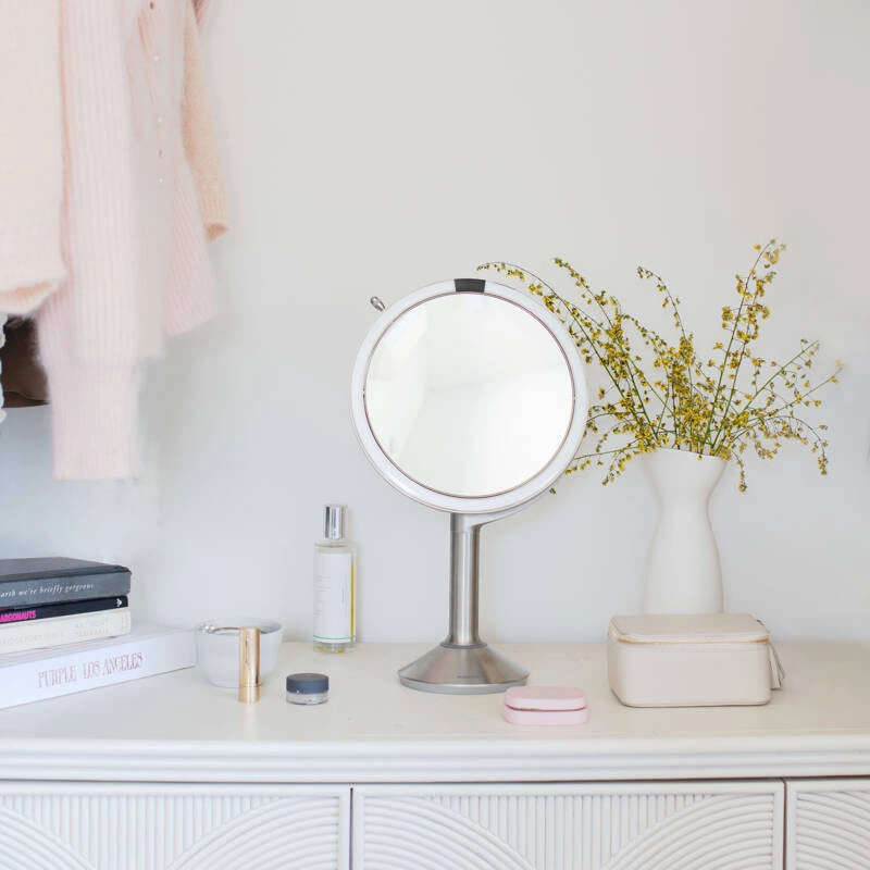 simplehuman - lusterko sensorowe bezprzewodowe Trio 20 cm