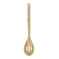 KitchenAid Culinary Tools - łyżka drewniana z dziurkami CLASSIC Bamboo