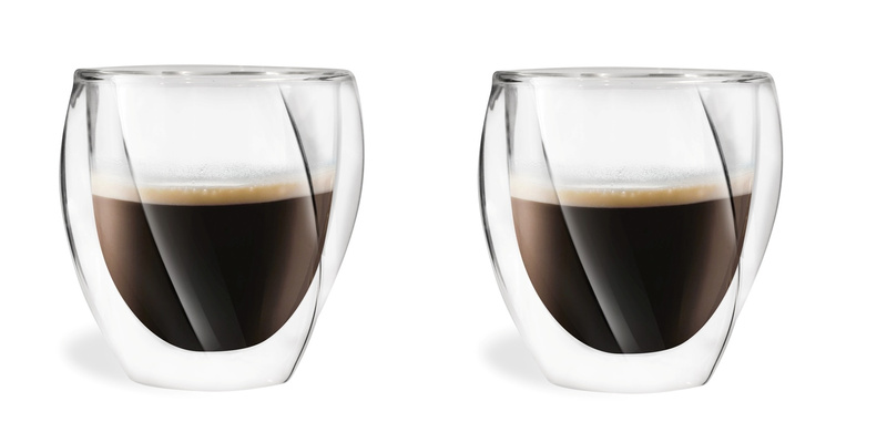 Vialli Design - Zestaw 2 szklanek z podwójną ścianką Cristallo 250 ml