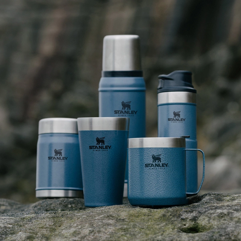 Stanley - Termos obiadowy ze sztućcem CLASSIC 0,4 L HAMMERTONE LAKE