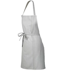 Kela - Fartuch kuchenny z wzorem jasnoszary Tia