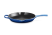 Le Creuset - patelnia Signature niska żeliwna 30 cm azure