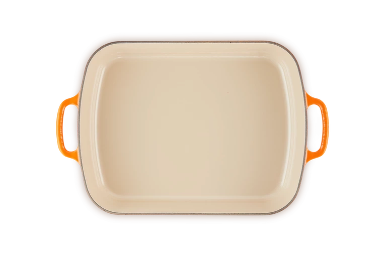 Le Creuset - Brytfanna żeliwna 33 cm Płomienny