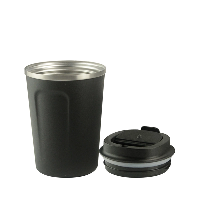 Asobu - Kubek termiczny do kawy CAFE COMPACT BLACK, 384ml