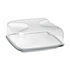 Guzzini - QUADRAT.CHEESE DISH SET:taca,COVER,CHOPPING BOARD