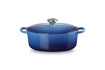 Le Creuset - brytfanna żeliwna emaliowana Signature 33 cm 7,5 l azure
