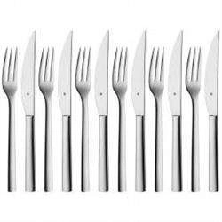 WMF - Zestaw sztućców do steków, 12 el., Nuova