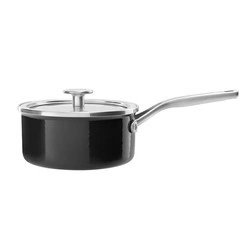 KitchenAid - Rondel emaliowany 2,4 L 20 cm czarny