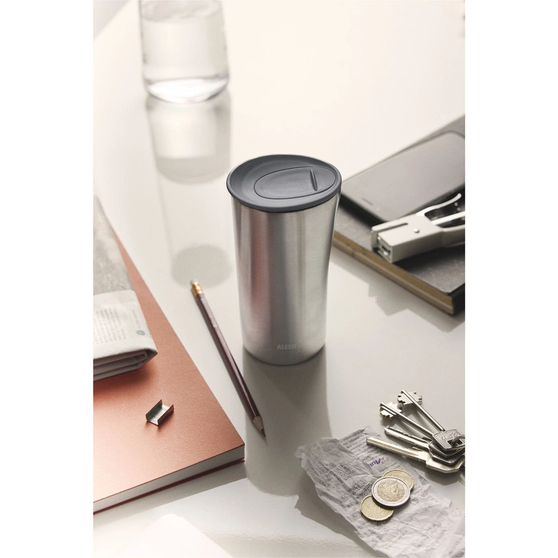 Alessi - Kubek termiczny, szary