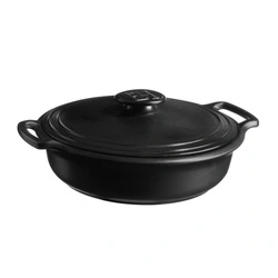 Emile Henry - Patelnia ceramiczny SUBLIME+ 4L - czarna