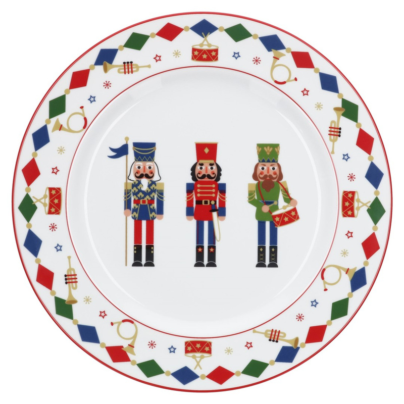Rose&Tulipani - THE CHRISTMAS BAND Okrągła taca do serwowania 31 cm