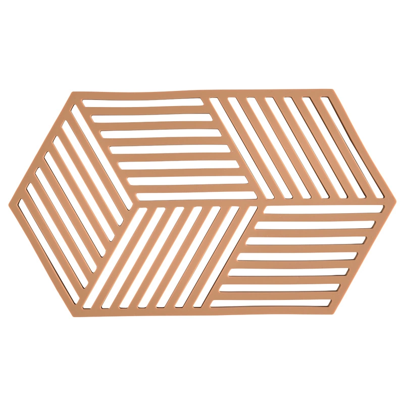 Zone Denmark - Podkładka pod naczynia Hexagon 24 cm Terracotta