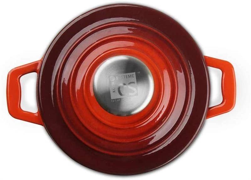 Carl Schmidt - Zestaw naczyń żeliwnych 4 szt. Xanten Red