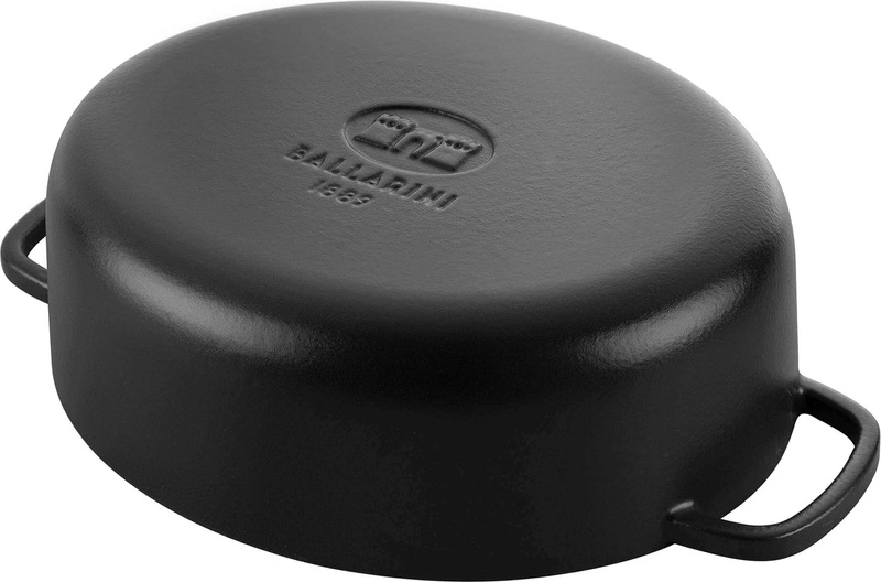 Ballarini - garnek żeliwny owalny 2.2 ltr, czarny Bellamonte