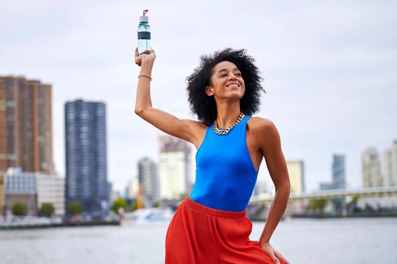 Mepal - Butelka Water Ellipse 500ml Strawberry Vibe