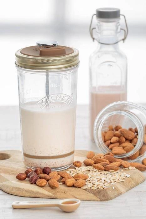 Kilner - Zestaw 2 słoików do mlecznych napojów