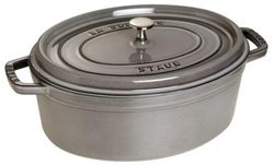Staub - brytfanna żeliwna szara 4,25 l 29 cm