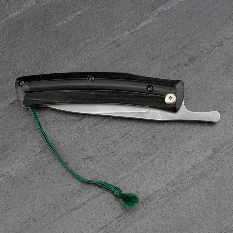 Mcusta - Friction Folder Czarno-zielony VG-10 7,5 cm