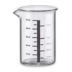Kuchenprofi - miarka kuchenna, szkło, 0,05 l