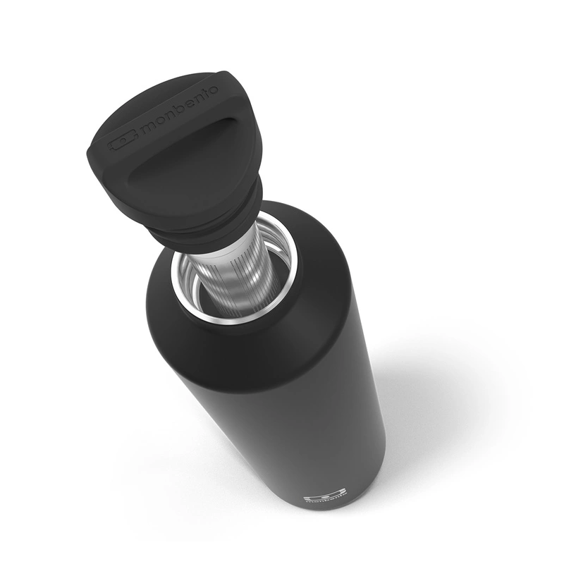 Monbento - Butelka termiczna Steel, Black Onyx