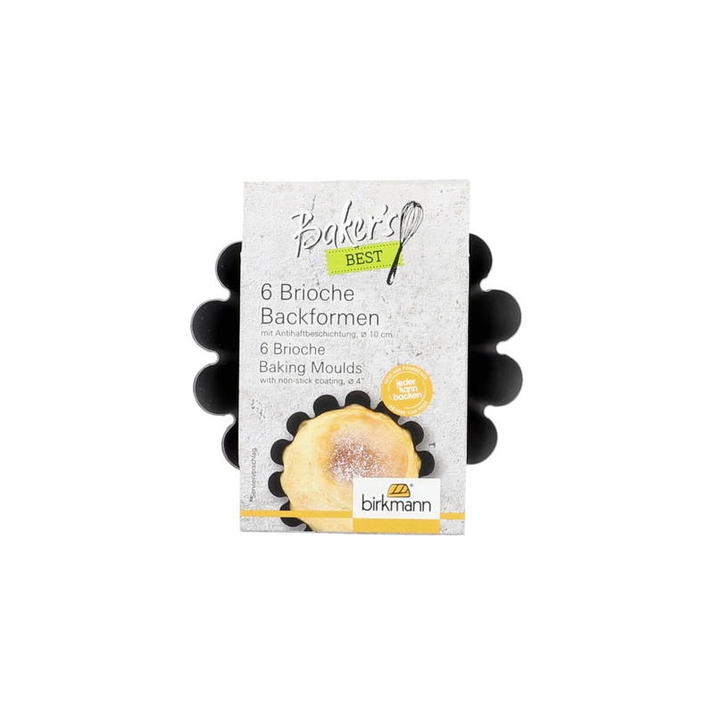 Birkmann - Foremki do pieczenia brioszek 10 cm Baker's Best