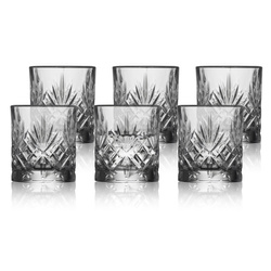Lyngby Glas - Kieliszki do shotów ze szkła kryształowego Melodia 80 ml 6 sztuk
