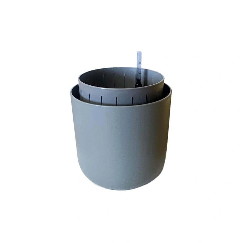 Urbalive - TOLITA AIR Donica samonawadniająca okrągła 16 cm, szary