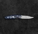 Mcusta -  Classic Wave Blue Micarta Damascus VG-10 8,5 cm