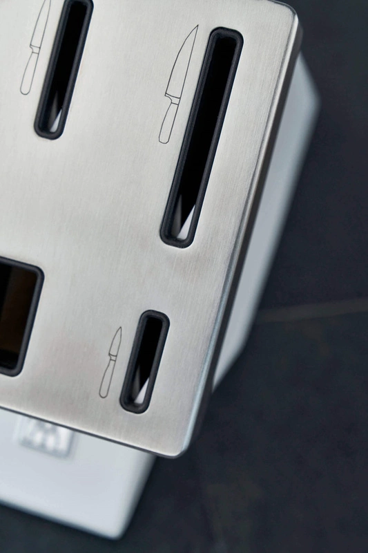 Zwilling - Zestaw 5 noży w bloku samoostrzącym Four Star - biały