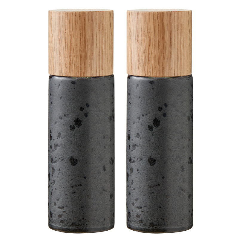 Bitz - Młynek do soli i pieprzu 17 cm Matte Black