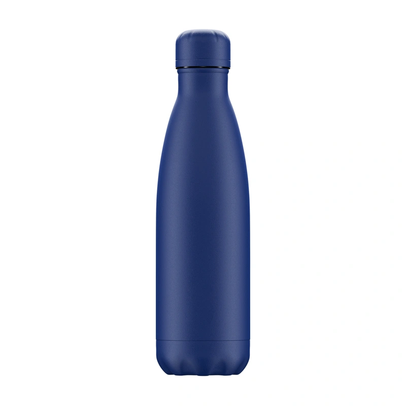 Chilly's Bottles - Butelka termiczna Chilly's 500ml Niebieska Matte