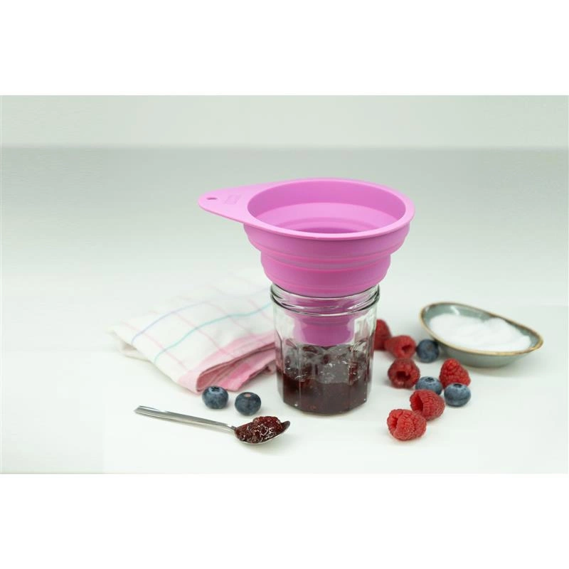 Lurch - lejek szeroki, składany, silikon, 15,5 x 12,5 cm