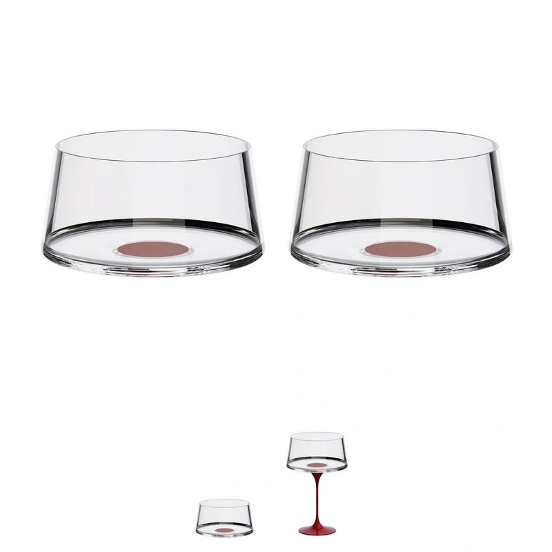 Trebonn - SplitGlass-Klieliszek do szampana szeroki red 2 sztuki