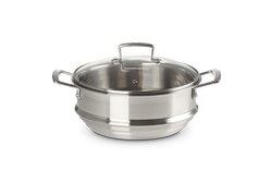 Le Creuset - wkład do gotowania na parze stalowy 24 cm