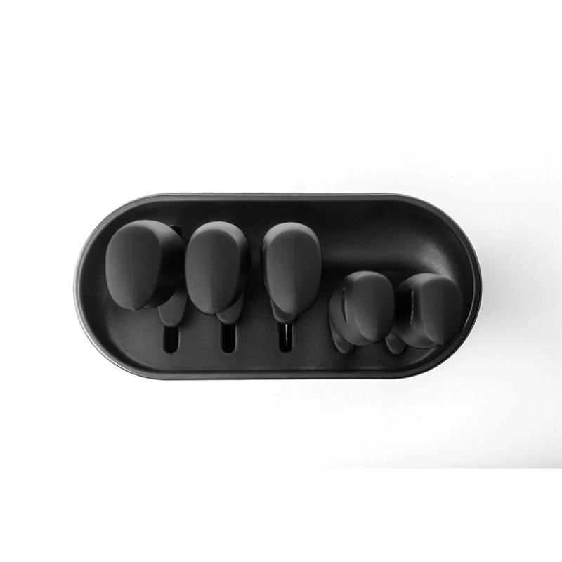 Brabantia - Zestaw 5 noży w bloku Tasty+ Ciemno Szary