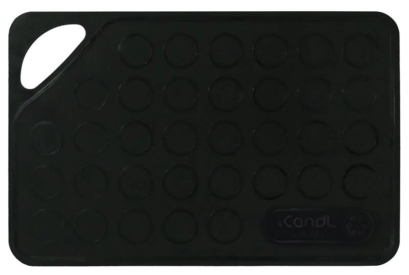 CandL - Mata kuchenna do krojenia 26x17 czarna