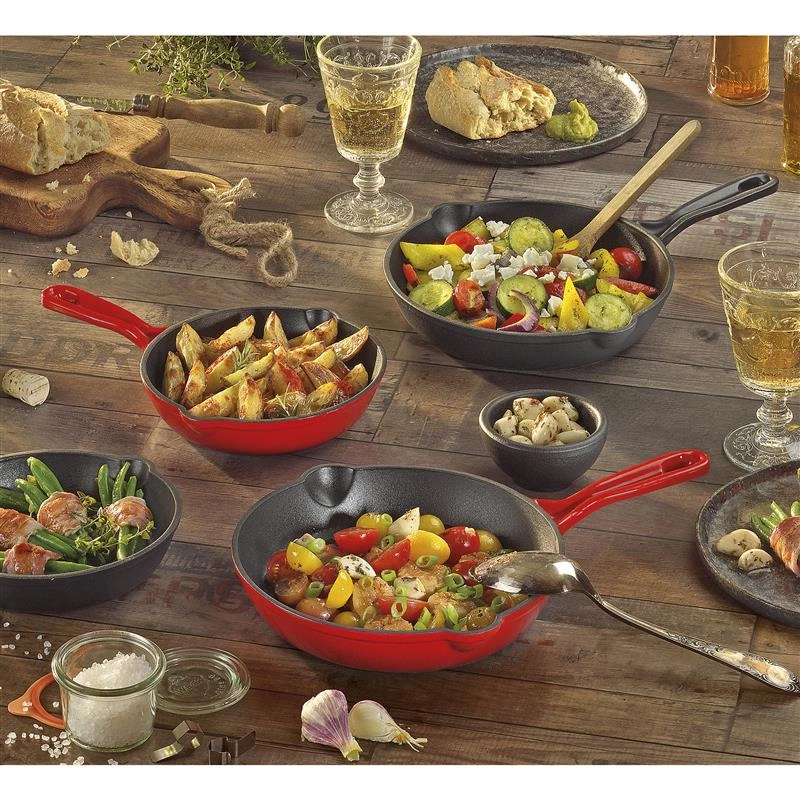 Kuchenprofi - patelnia żeliwna, śred. 20 cm, czarna Provence