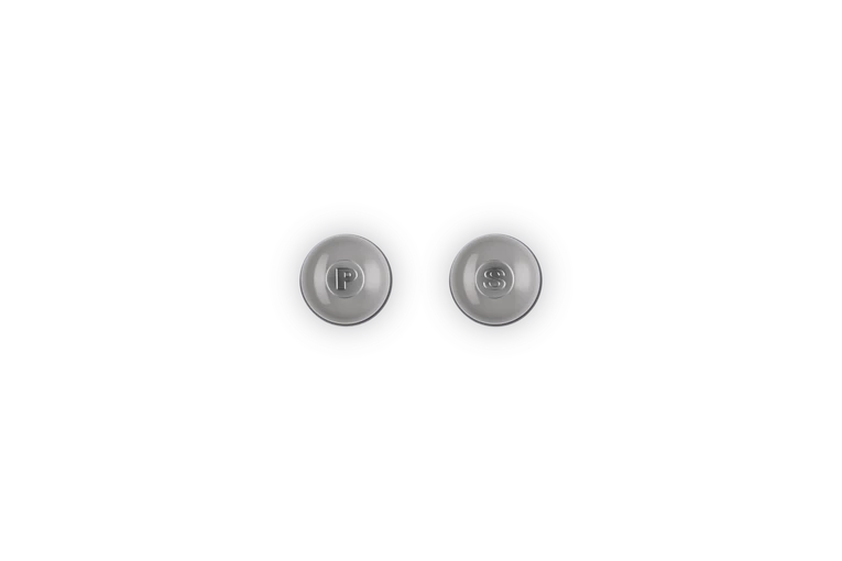 Le Creuset - zestaw młynków do soli i pieprzu 12,5 cm flint