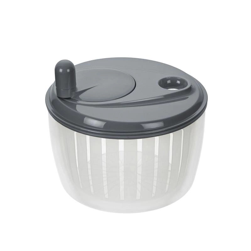 Lurch - suszarka do sałaty z korbką biało-szara