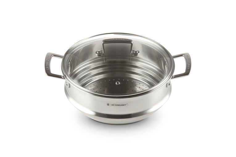 Le Creuset - wkład do gotowania na parze stalowy 24 cm