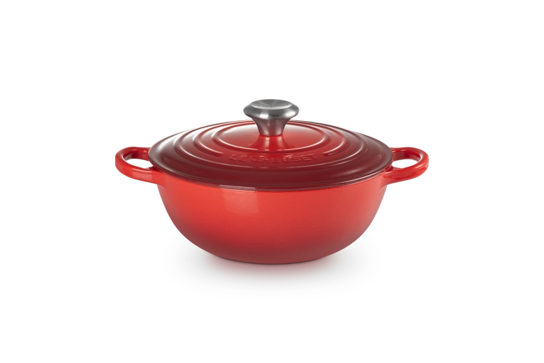 Le Creuset - La Marmite garnek żeliwny wiśniowy 24 cm
