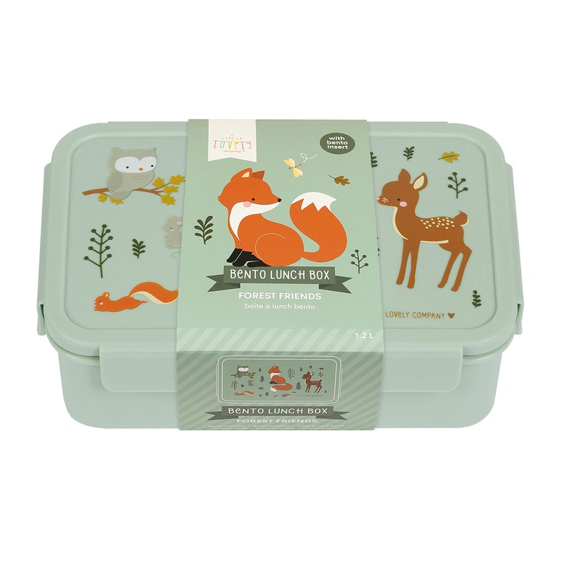 A Little Lovely Company - Bento lunch box FOREST FRIENDS