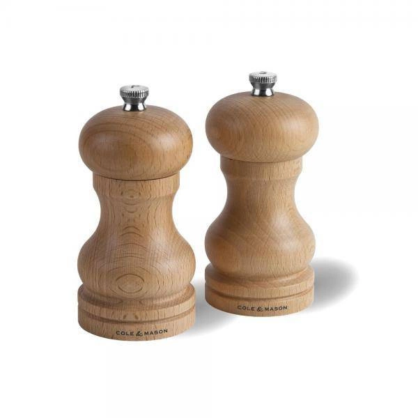 Cole & Mason - Młynek do pieprzu Capstan jasny 12 cm -