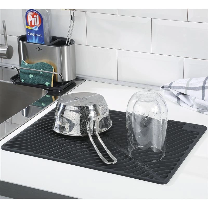 Kuchenprofi - mata do suszenia naczyń, silikon, 40 x 30 cm Wave