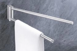 Zack - dwuramienny wieszak na ręczniki Fresco