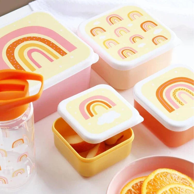 A Little Lovely Company - Lunchboxy dla dzieci RAINBOWS