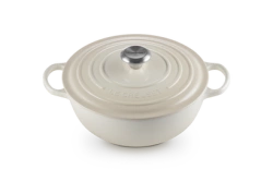 Le Creuset - La Marmite garnek żeliwny rodzinny meringue 28 cm