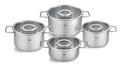 Fissler - Zestaw 4cz. Pure Collection szklane pokrywy