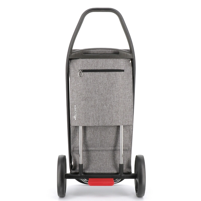 Rolser - Wózek na zakupy Com Tweed 8 Black Tube szary