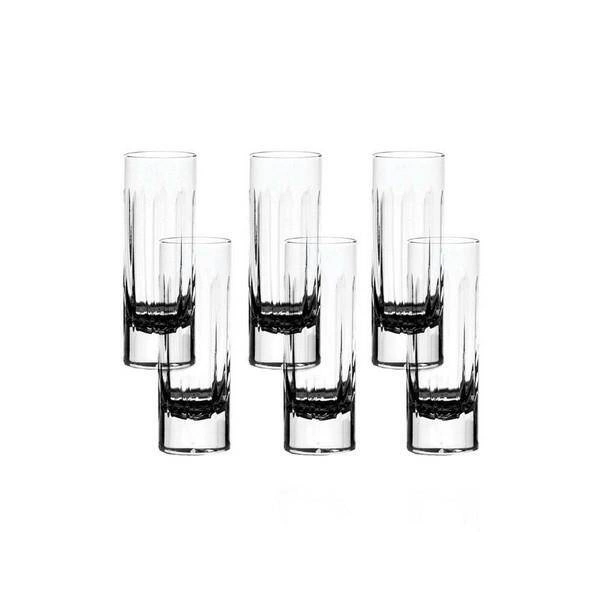 Morten Larsen - Zestaw 6 kieliszków kryszt. do wódki, GATAN